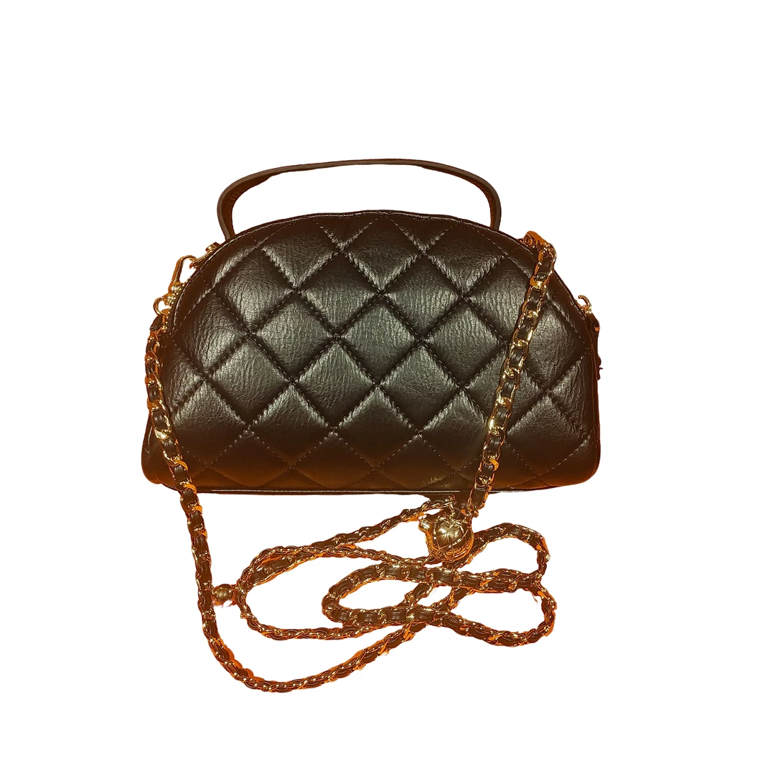 OUSHE欧奢精品015—黑色—高级手工女包