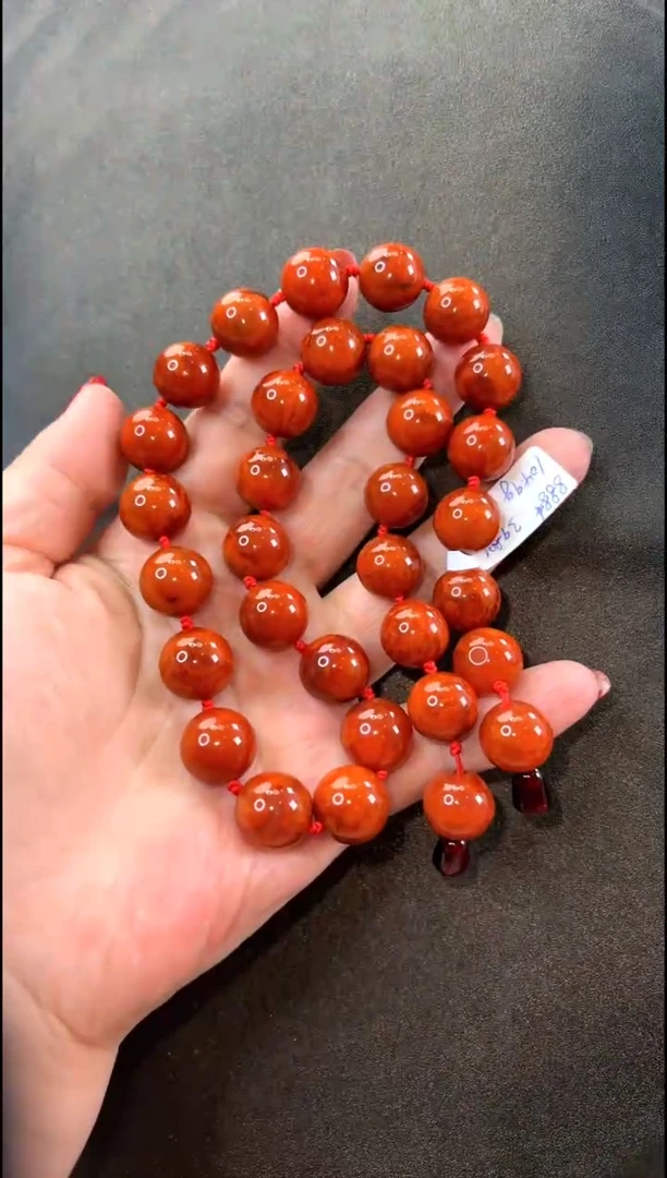 【闪购商品】南红玛瑙颈饰未镶嵌项链