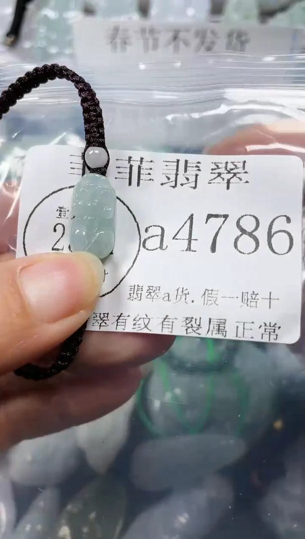 【闪购商品】翡翠颈饰未镶嵌闪购4786