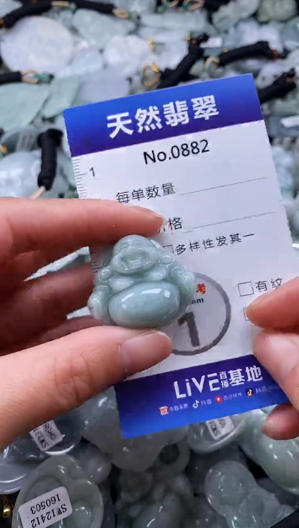 【闪购商品】翡翠颈饰未镶嵌缅甸A货翡翠0882