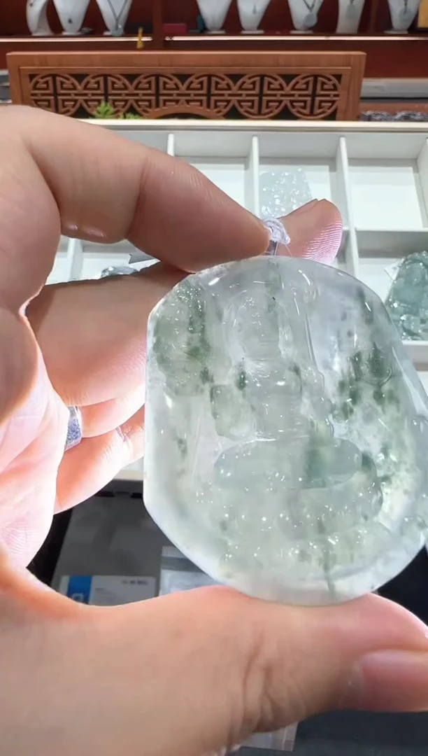 未镶嵌挂件翡翠A货翡翠多样性孤品
