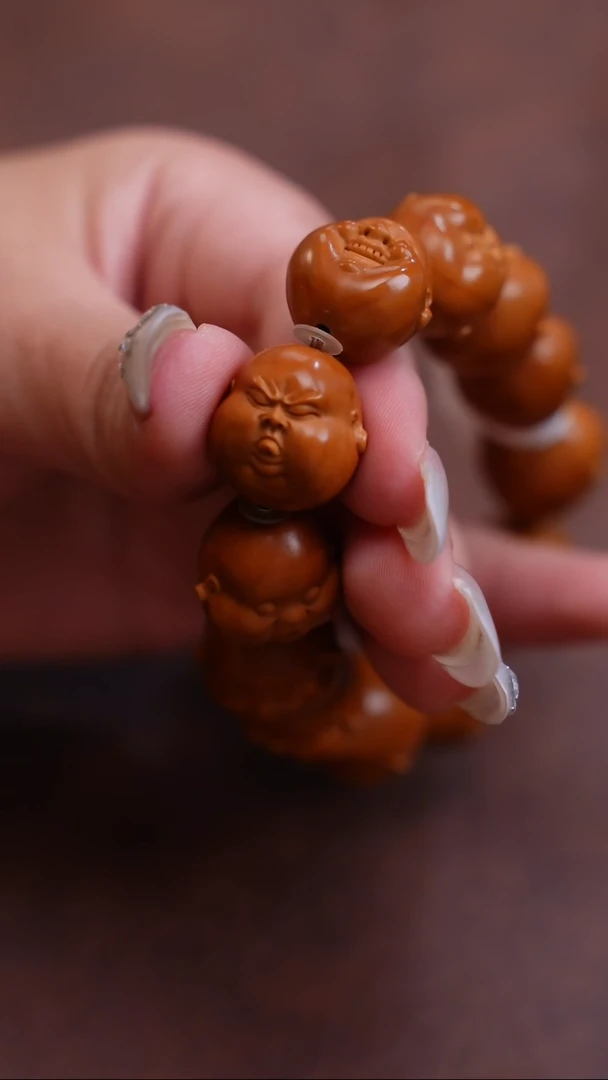 手串橄榄核枫*苏工橄榄核