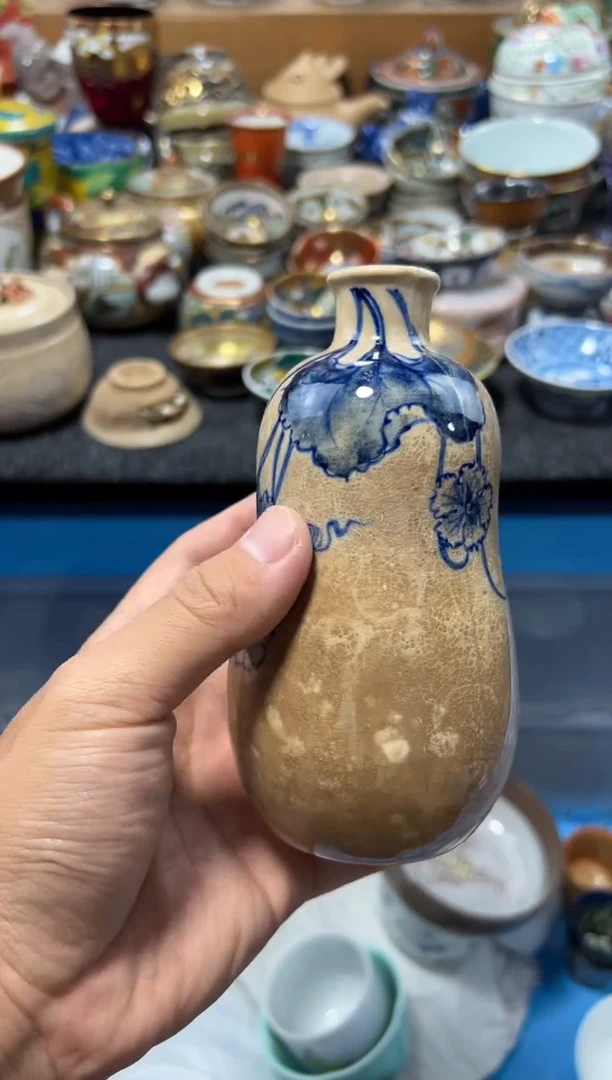 瓷片大*夏目海外回流瓷器中古品。