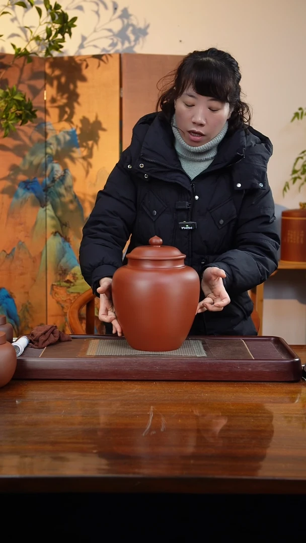 宜兴原矿紫砂茶叶罐