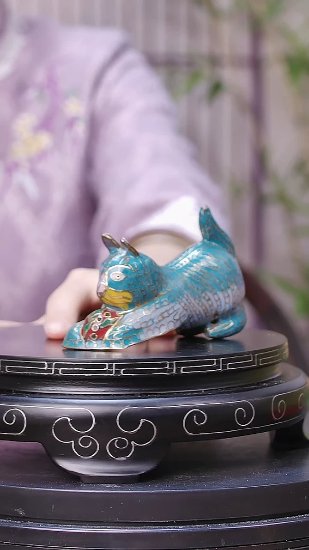 【闪购商品】非遗技艺 景泰蓝小浅蓝