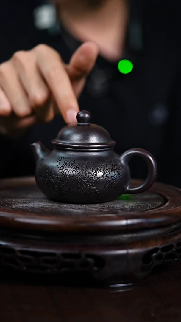 茶壶紫砂宜兴知衍传器原矿全手12
