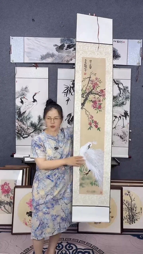 国画175*32吴铁成作品