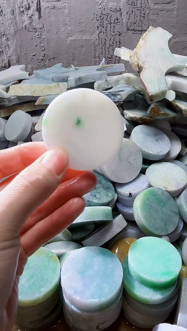 裸石翡翠天然翡翠A货石 南 722