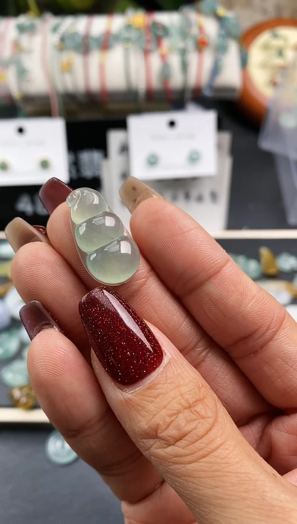 【闪购商品】翡翠裸石260平安扣~默认裸石发货