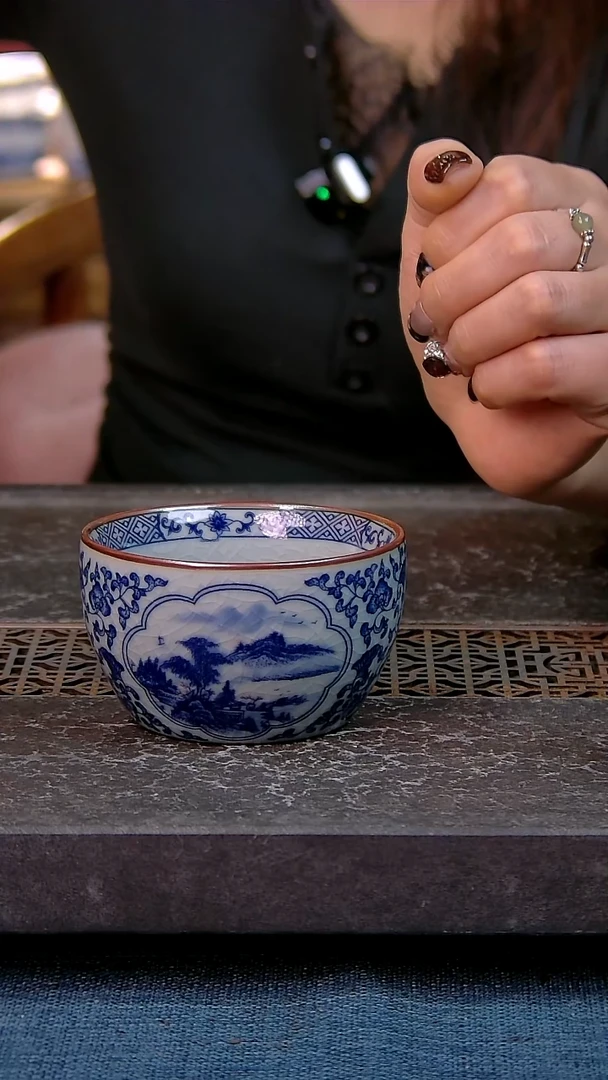 ?*?简装家用款1件套 老陶泥开片纹陶瓷茶具