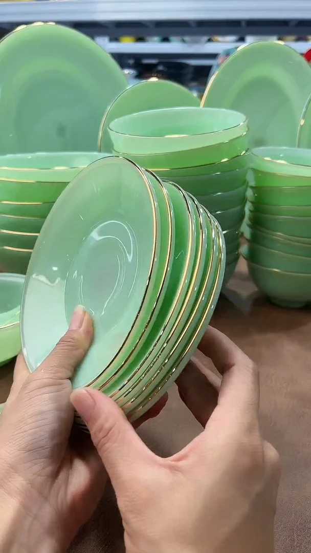 玉瓷   6英寸骨碟6个景德镇陶瓷