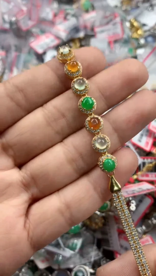 银S925镶嵌戒指翡翠1111-----6