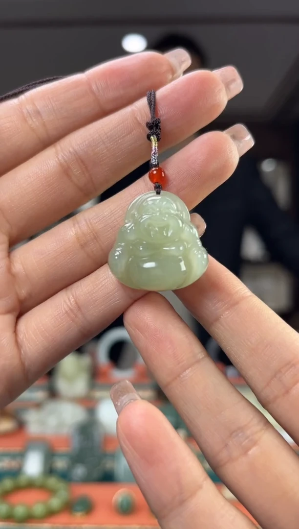 【闪购商品】和田玉颈饰未镶嵌佩佩25mm左右