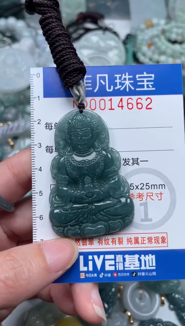 颈饰未镶嵌翡翠14662