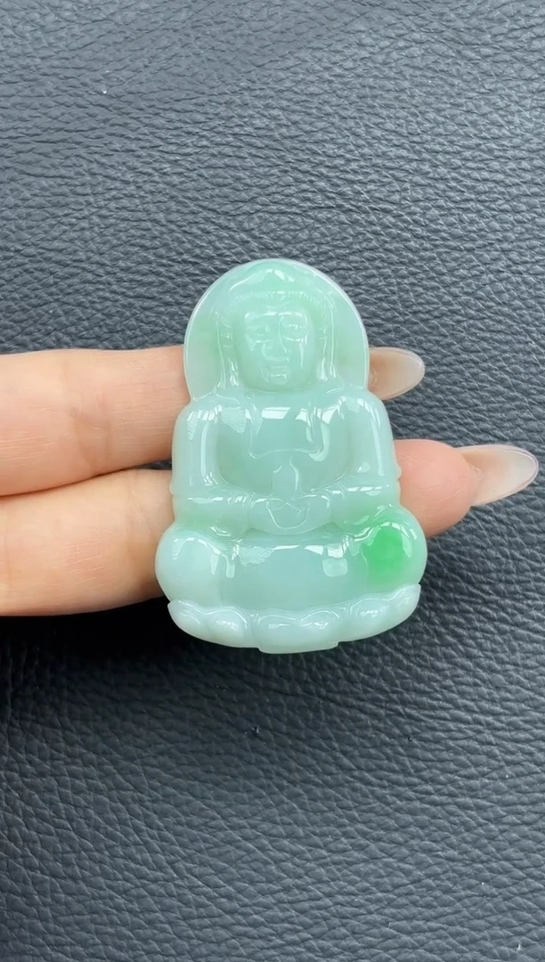 颈饰未镶嵌翡翠YM1380-3 观音