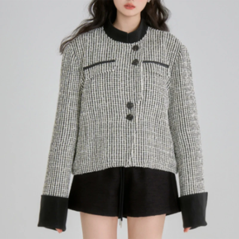 TA suki_短款外套女款2025小香风