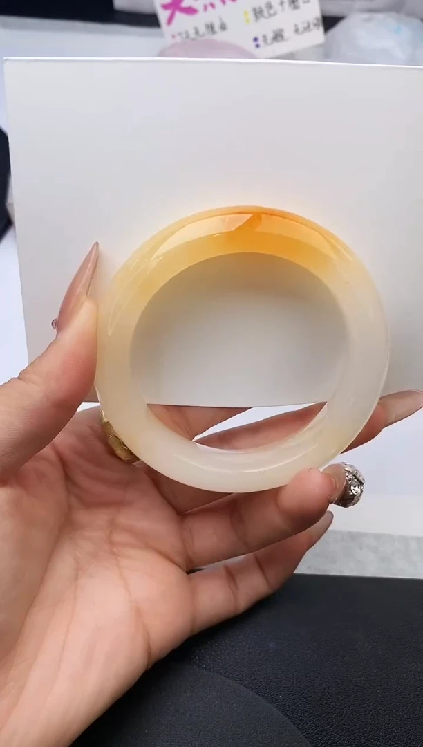 未镶嵌手镯石英质玉w100-HHB56+