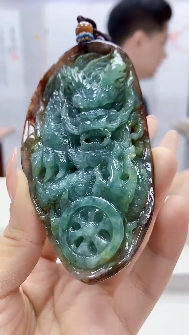 未镶嵌定制翡翠4917ty-毛货挂件9