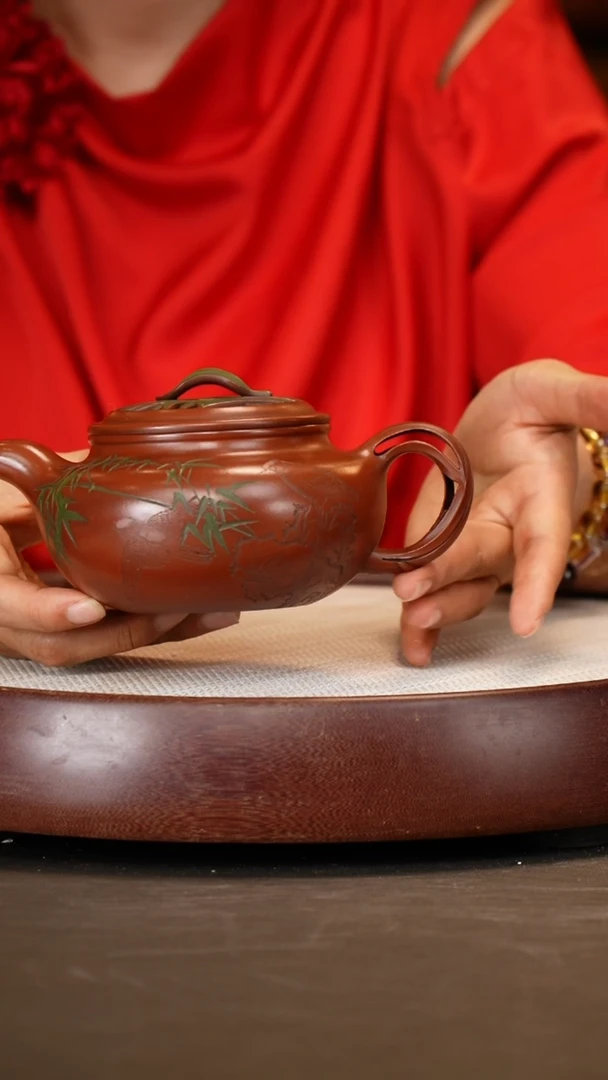 茶壶紫砂【LBS】紫泥仿古  320CC