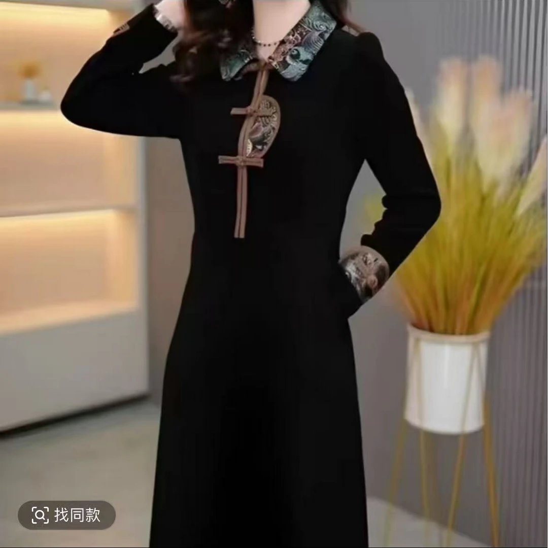 定制款高端显瘦连衣裙KA-79