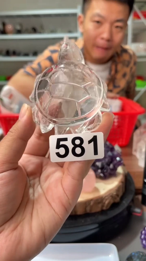 未镶嵌水晶大型摆件（非配饰）白水晶乌龟581