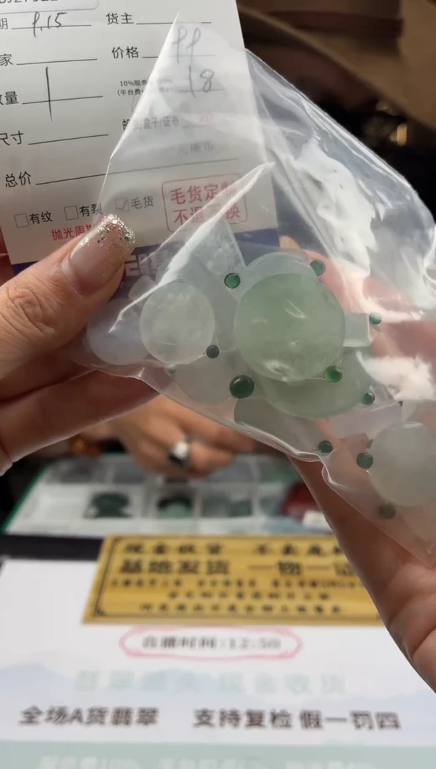 颈饰未镶嵌翡翠BJ27921多样性发一