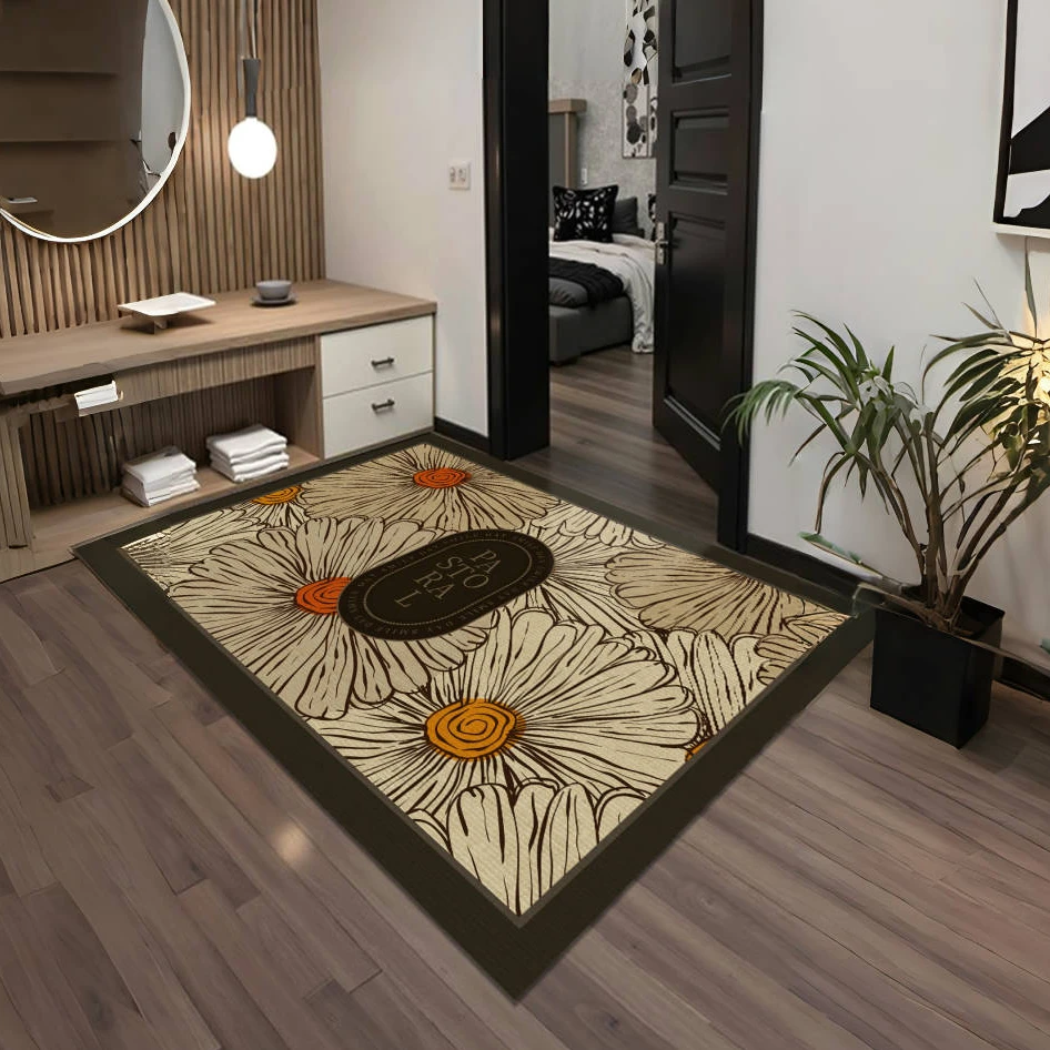 148【90*120】硅藻泥入户门地垫玄关脚垫进门耐脏垫子家用防滑垫