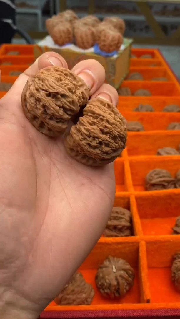 把件文玩核桃承德密纹