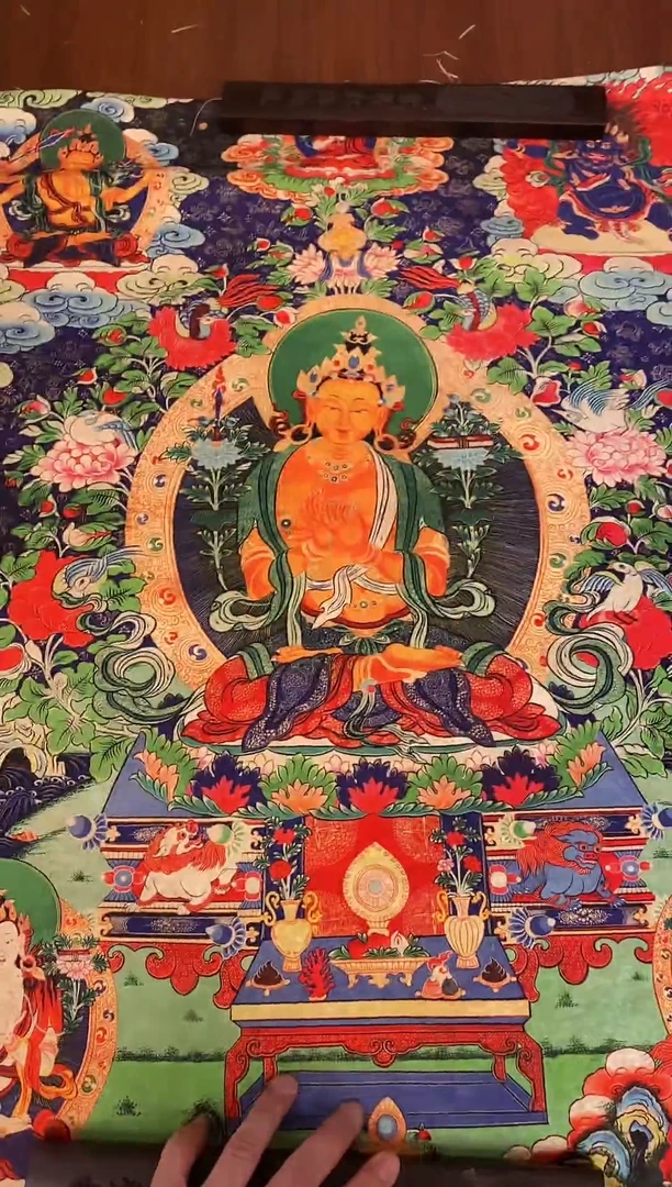 装裱画精美唐卡tk16060