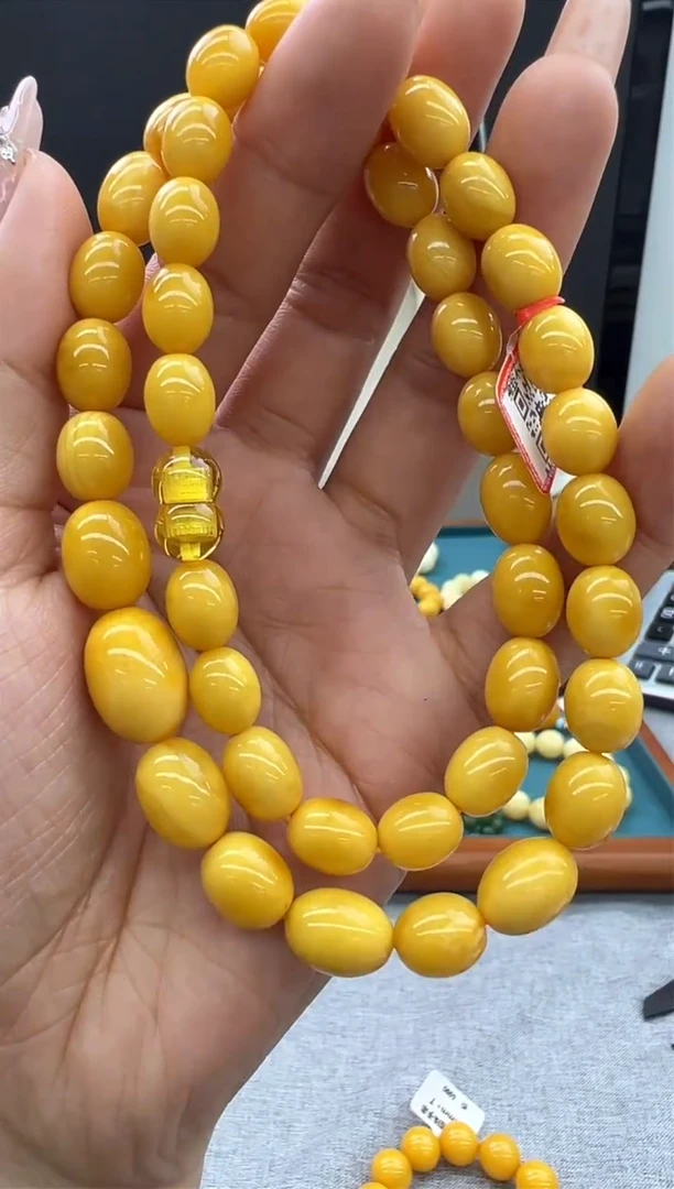 【闪购商品】琥珀颈饰未镶嵌631秒拍号