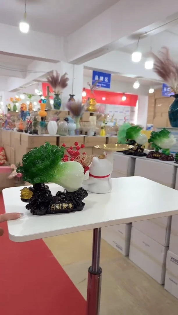 【闪购商品】无铅玻璃洛芙花器-k-早6 白菜