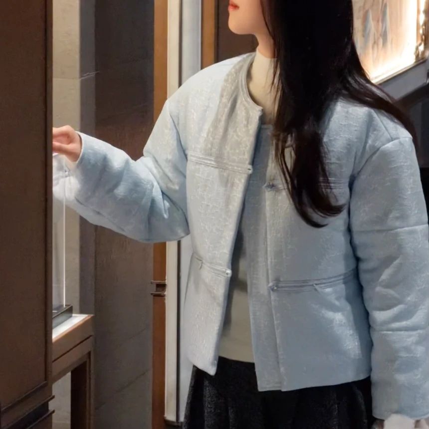 云期一梦【观沧海】3M新雪丽！新中式改良加厚棉服！