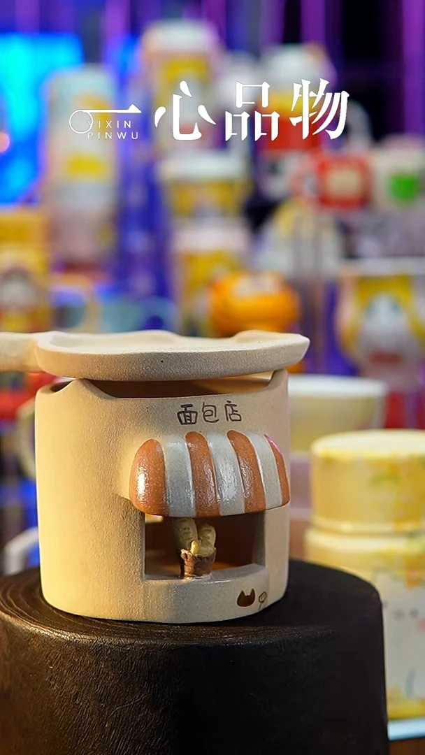 摆件瓷A212景德镇手工手绘杯子摆件