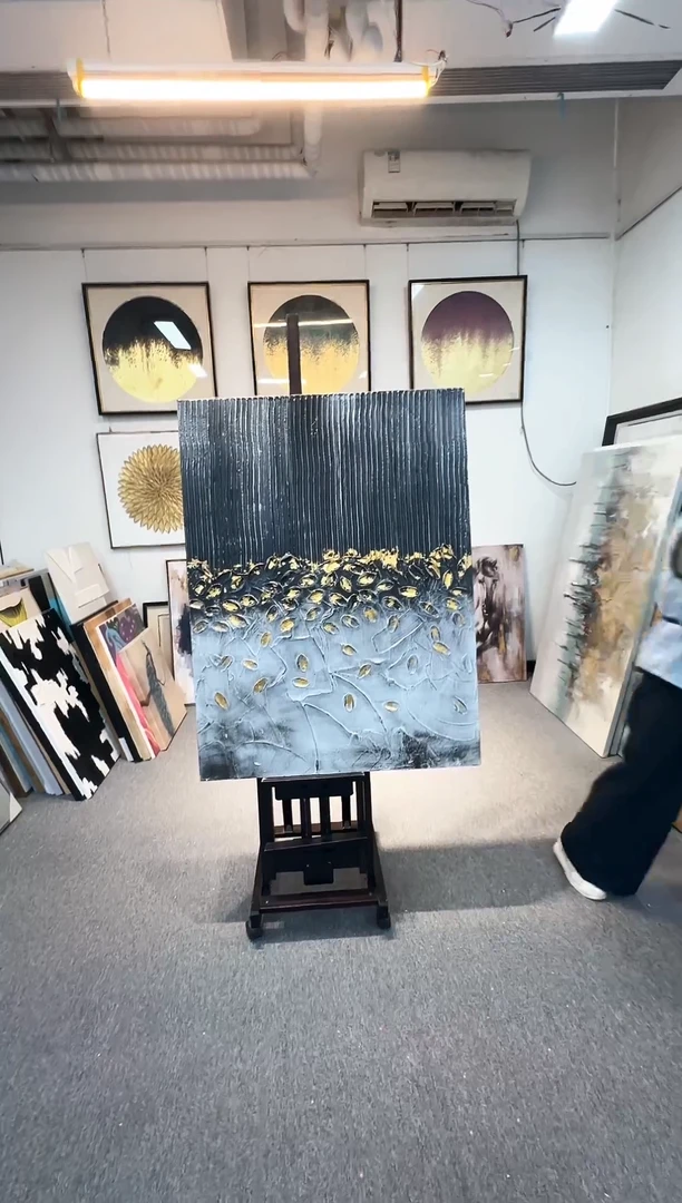 168现代装饰画油画90cm*120cm