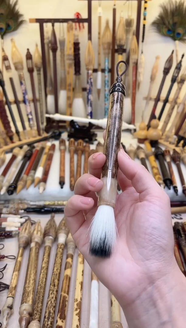 q****基【清水试笔，拒绝蘸墨】墨琳笔庄毛笔1支