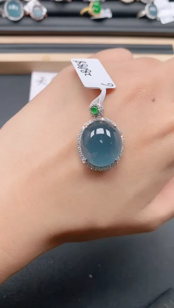 银S925镶嵌戒指翡翠11111