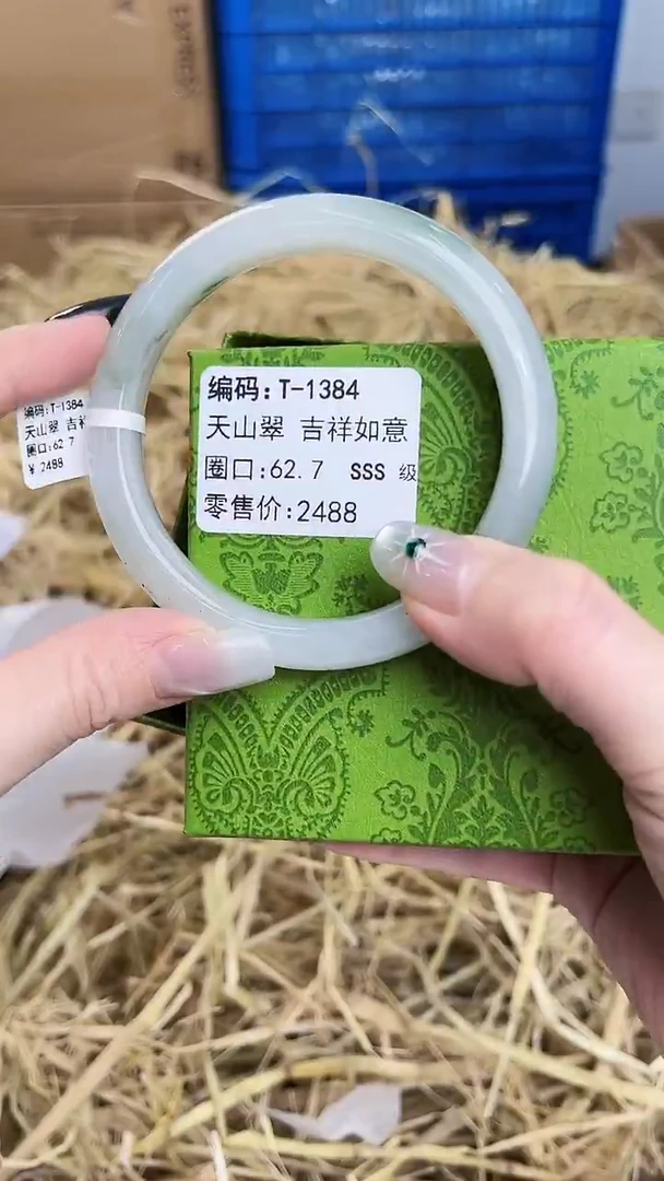 未镶嵌手镯石英质玉T-1384