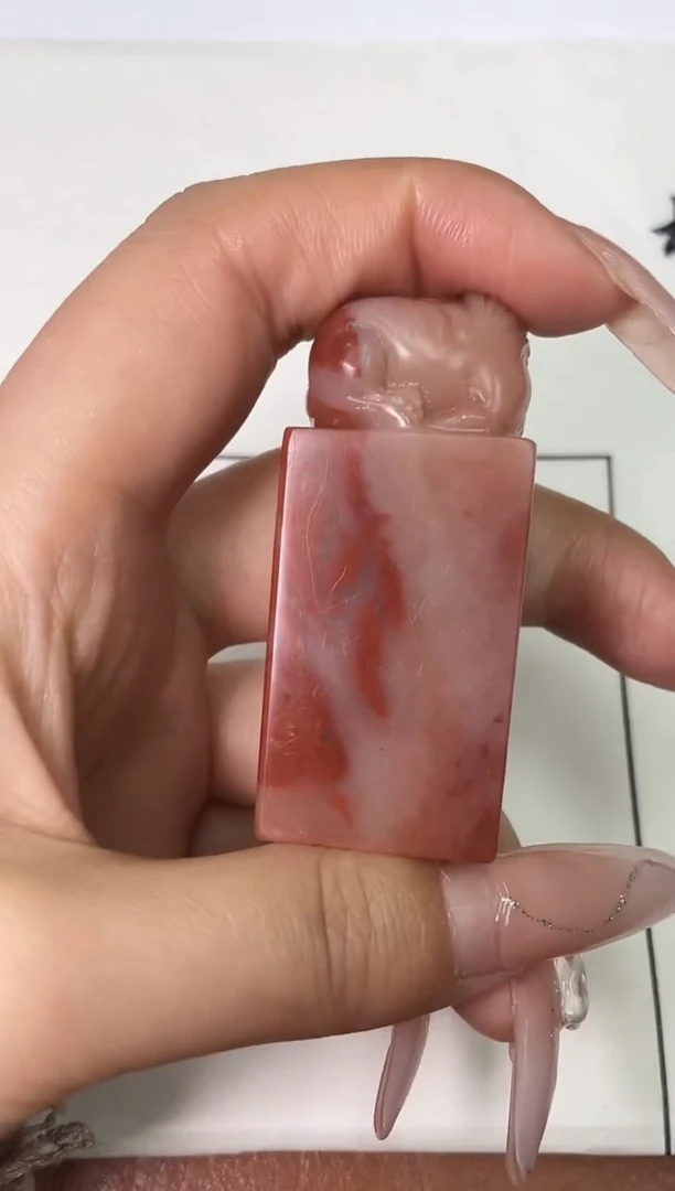 【闪购商品】老挝石印石韩勇*X42669-Z桃花岭上风