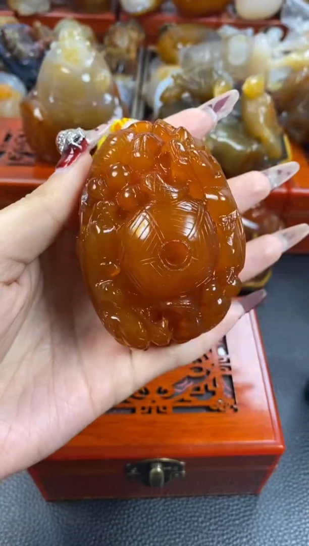 【闪购商品】玛瑙/玉髓手把未镶嵌1