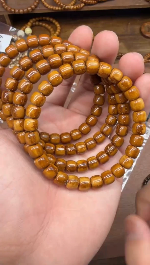 手串紫金鼠A626 7*8咖皮实心 清货