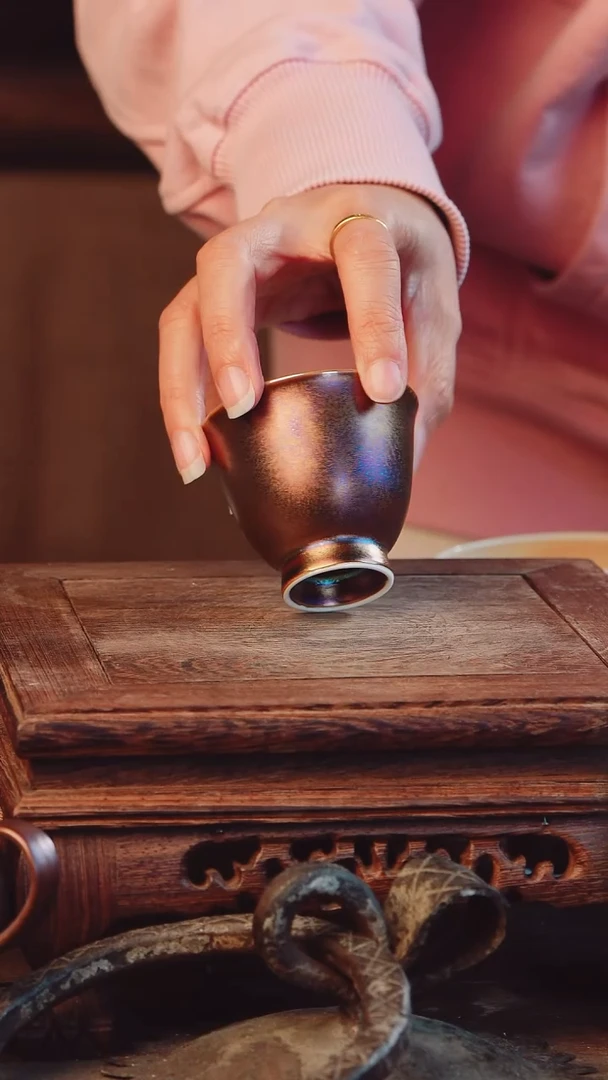 军*敌艺然堂手工手绘茶器