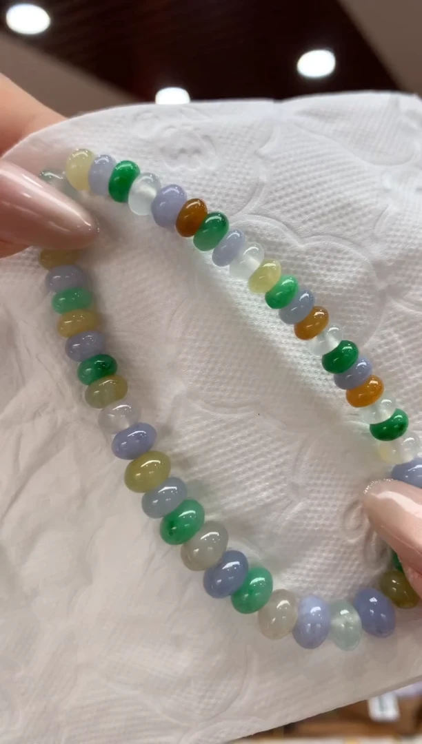 未镶嵌手串翡翠手串