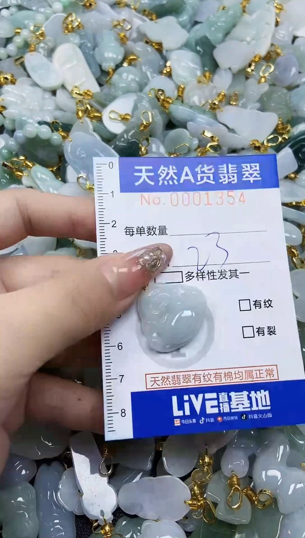 翡翠未镶嵌颈饰天然A货翡翠