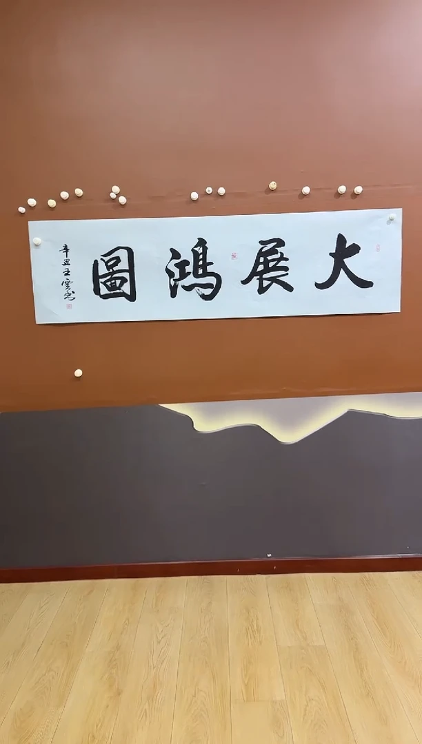 书法大展宏图作品
