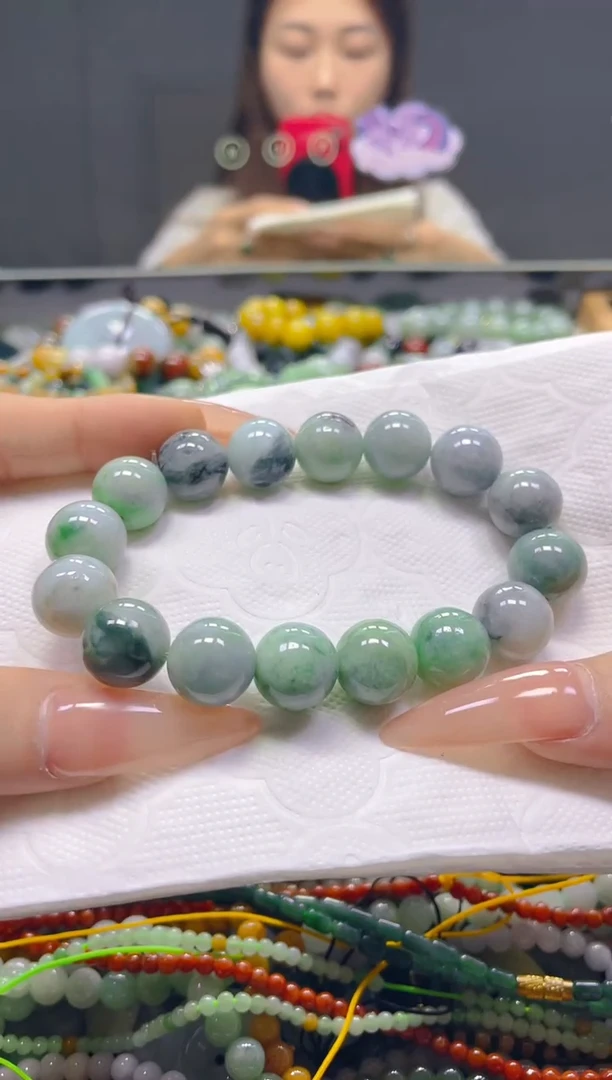 颈饰未镶嵌翡翠13MM