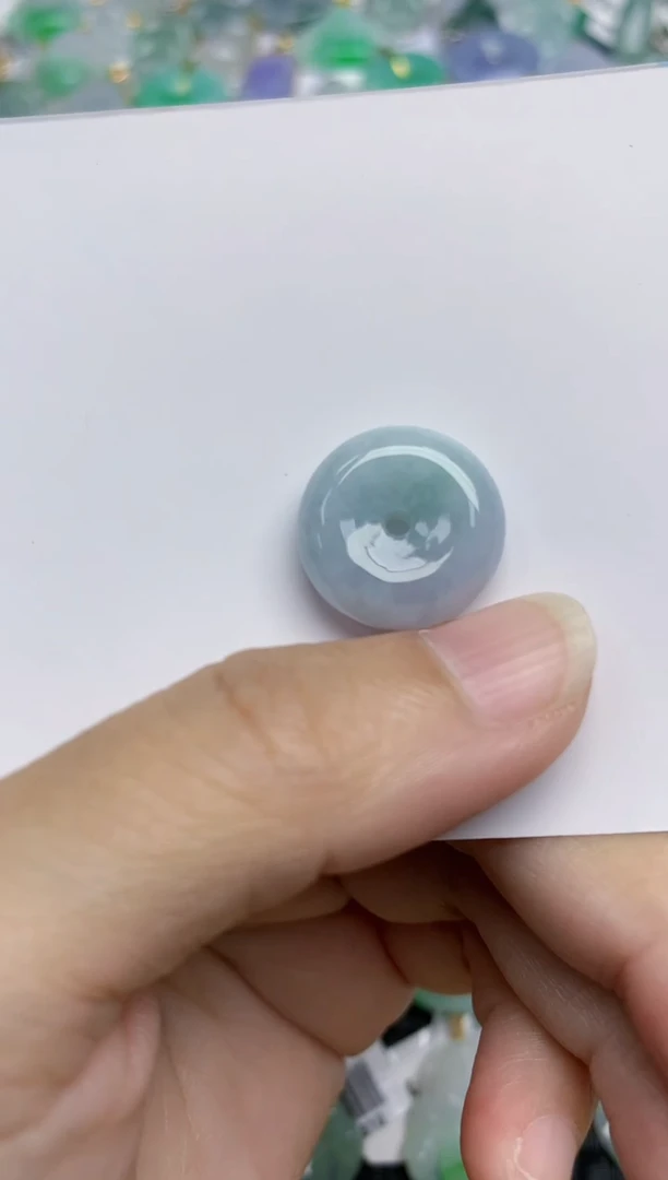 翡翠未镶嵌颈饰天然A货翡翠
