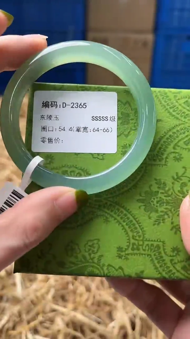 未镶嵌手镯石英质玉D2365