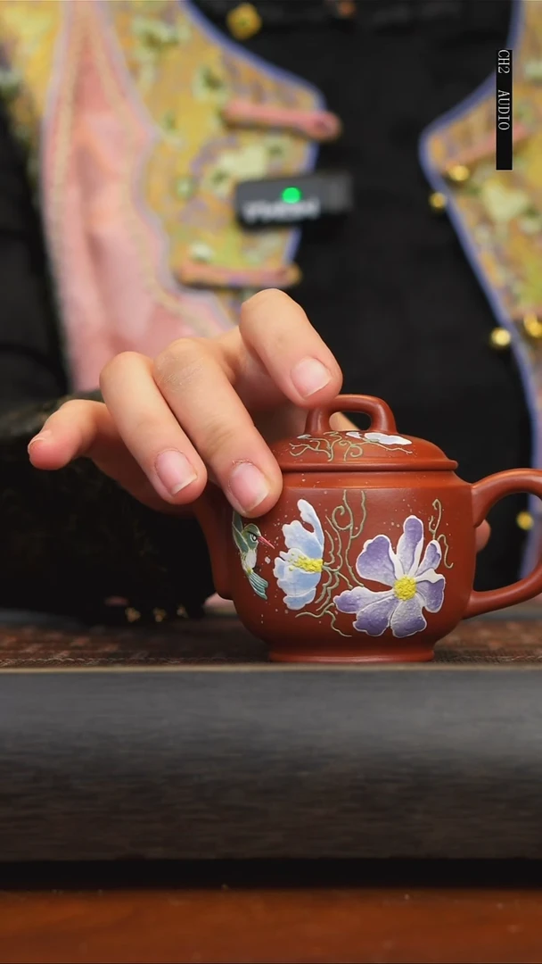 【闪购商品】紫砂茶壶大红袍汉瓦壶