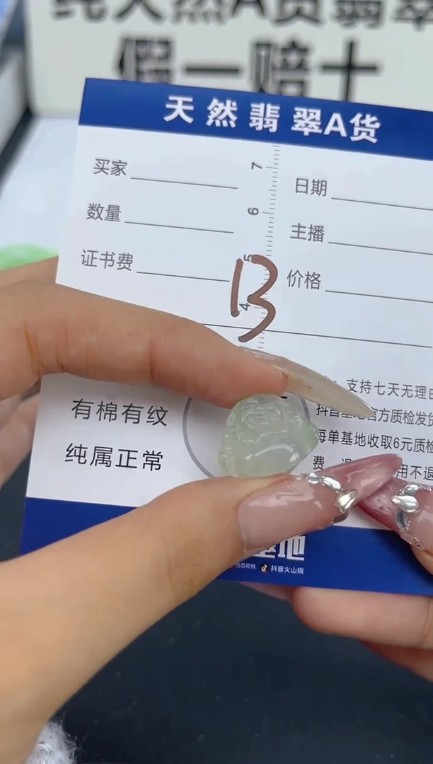 颈饰未镶嵌翡翠天然A货缅甸翡翠