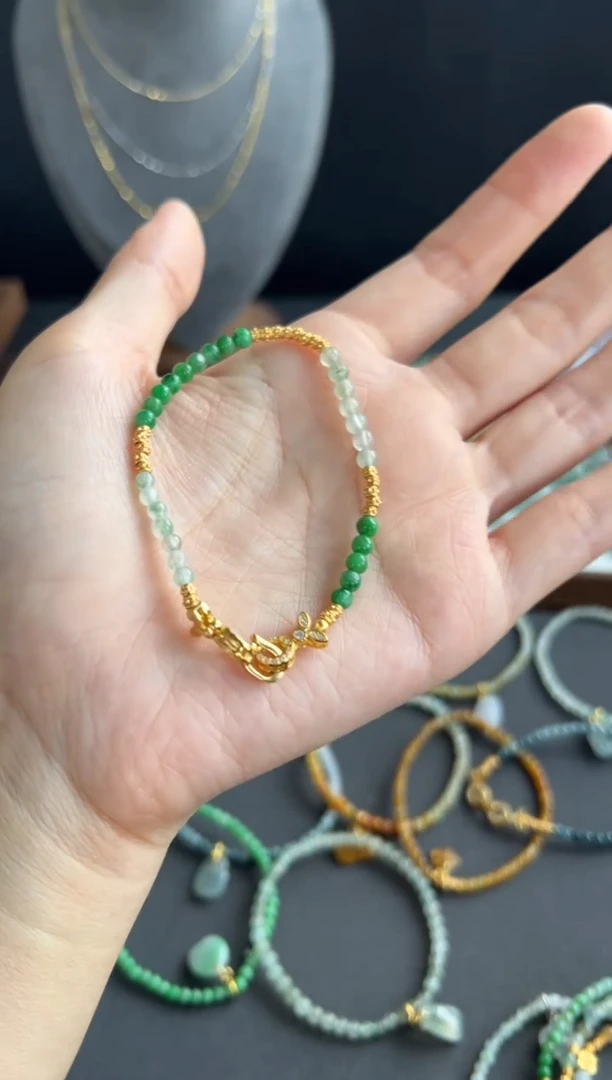 手链翡翠未镶嵌220买断